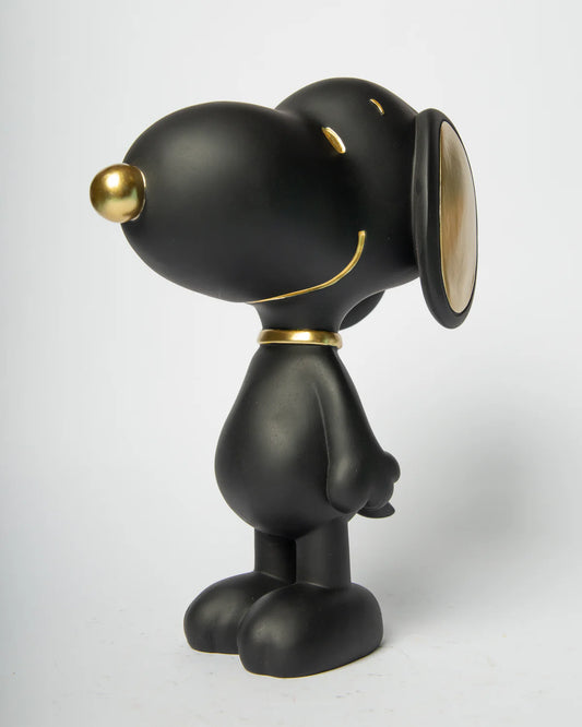 Figurine SNOOPY standing noir
