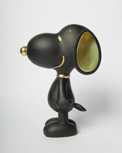 Figurine SNOOPY standing noir