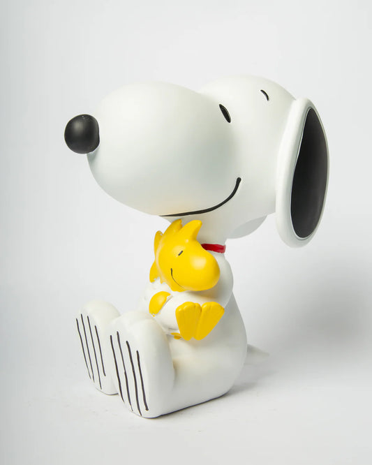 Figurine SNOOPY woodsctock blanc
