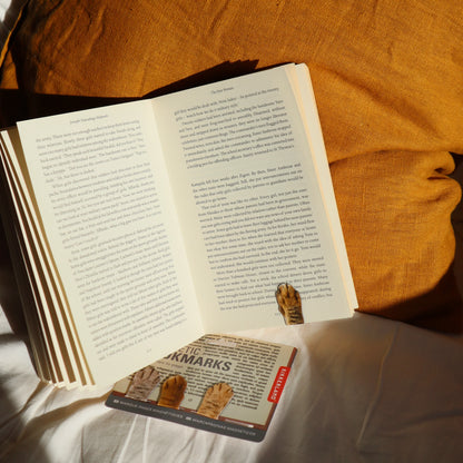 Marque-pages magnétiques pattes de chat X4