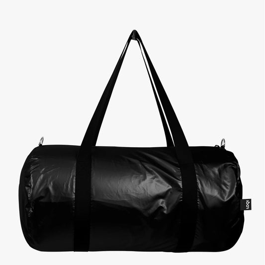 Sac weekender Loqui noir métallique