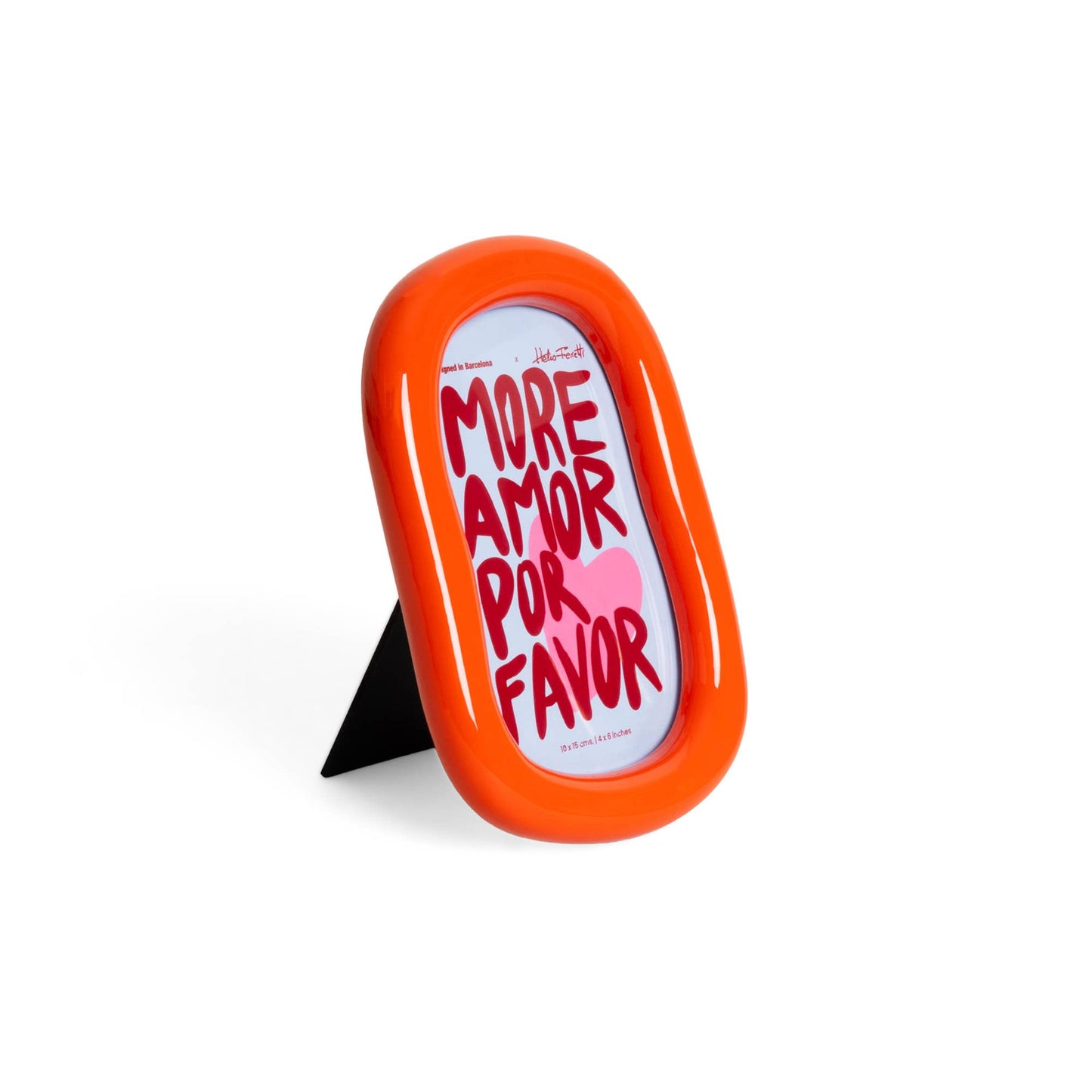 CADRE PHOTO BRILLANT ORANGE HF