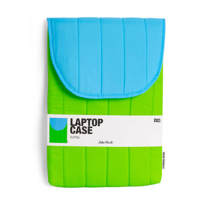 HOUSSE D'ORDINATEUR PORTABLE VERTE MOELLEUSE 15" HF