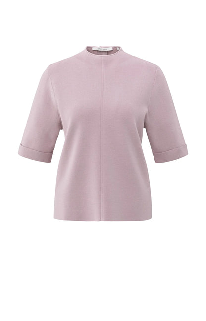 Pull en maille avec boutons au dos