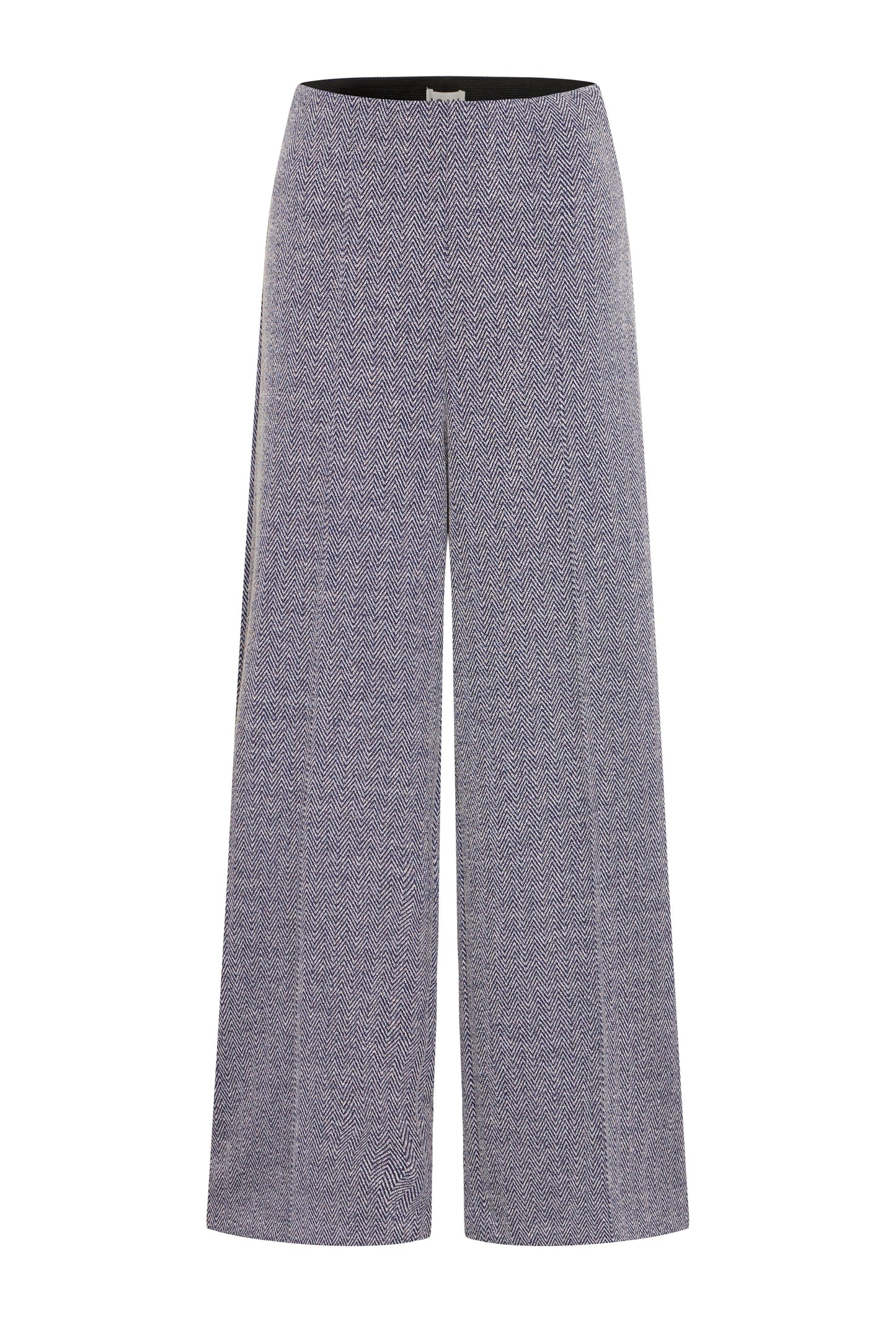 Pantalon kate jacquard bleu