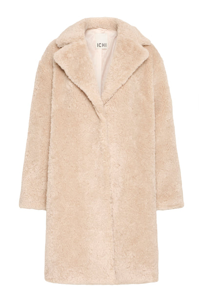 Manteau hizala fausse fourrure