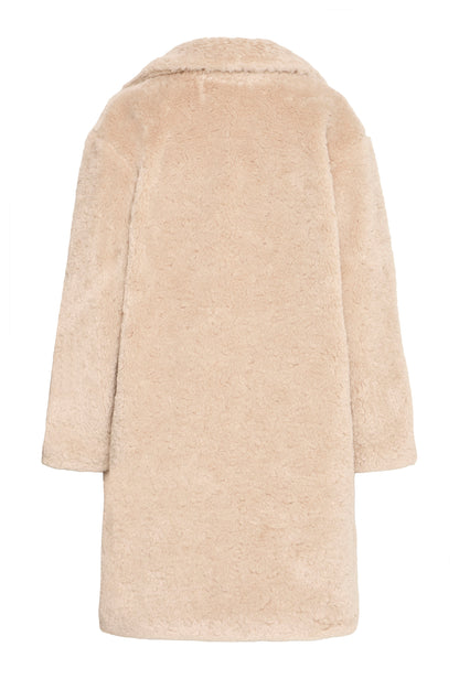 Manteau hizala fausse fourrure