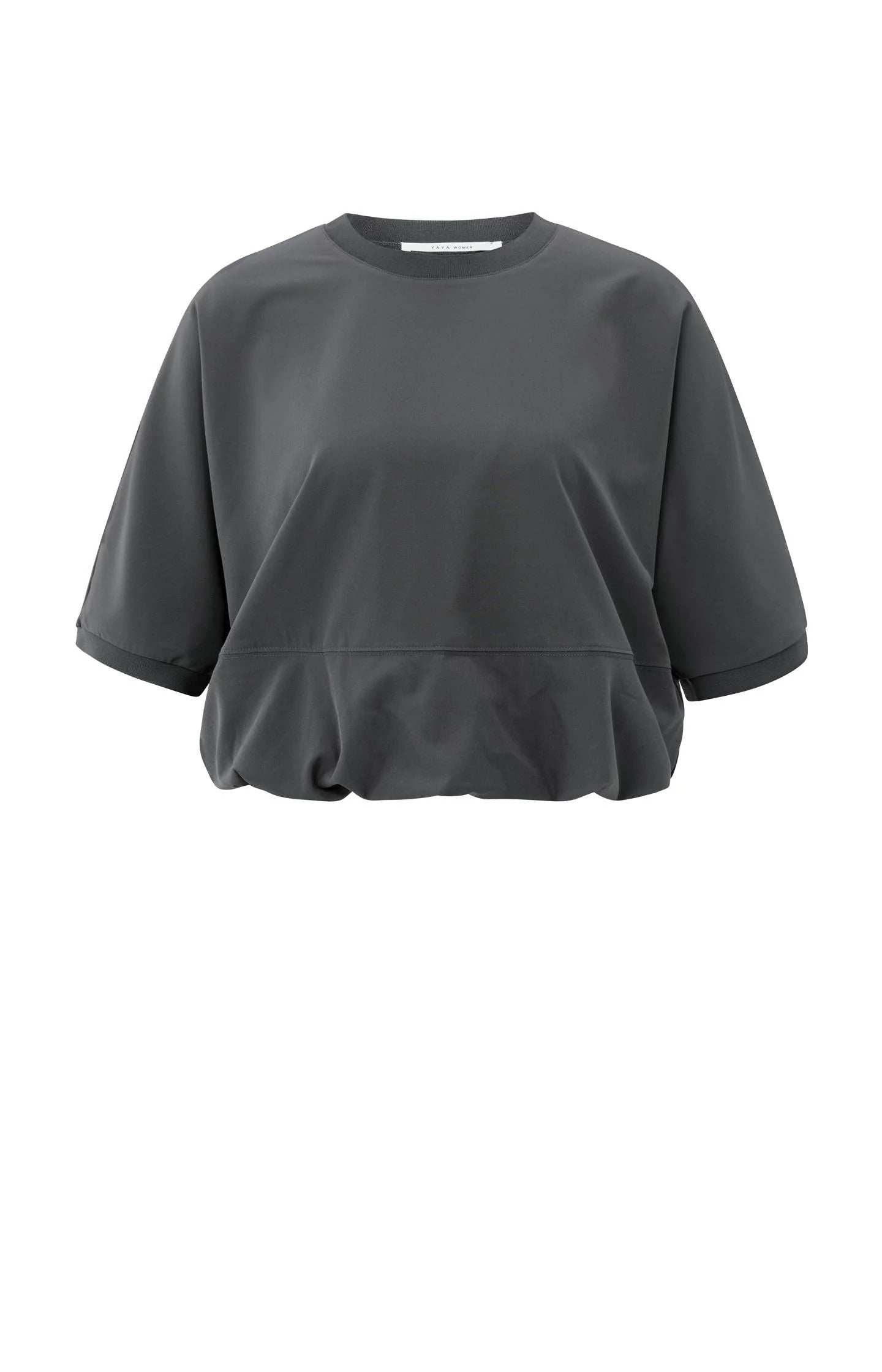 Haut manches courtes avec ourlets ballon