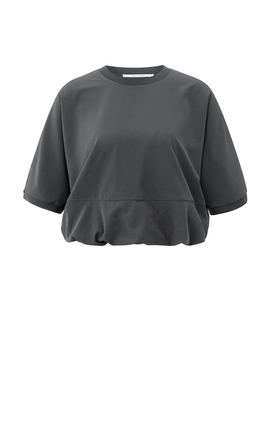 Haut manches courtes avec ourlets ballon