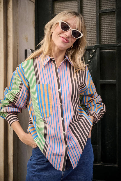 Chemise Calanque à rayures