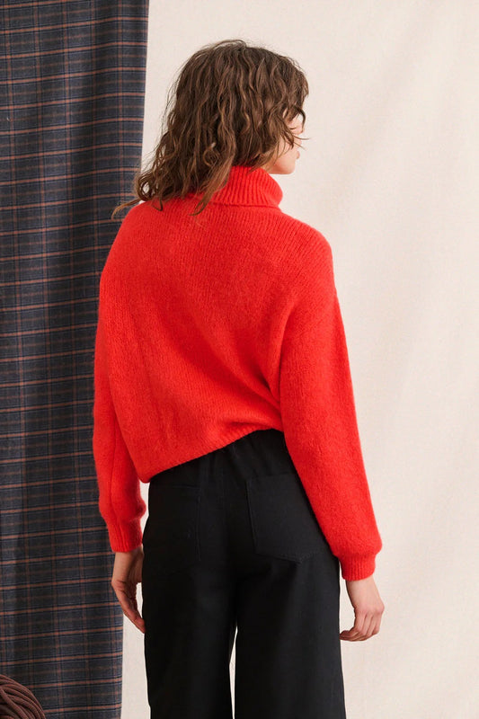 Pull Milo rouge