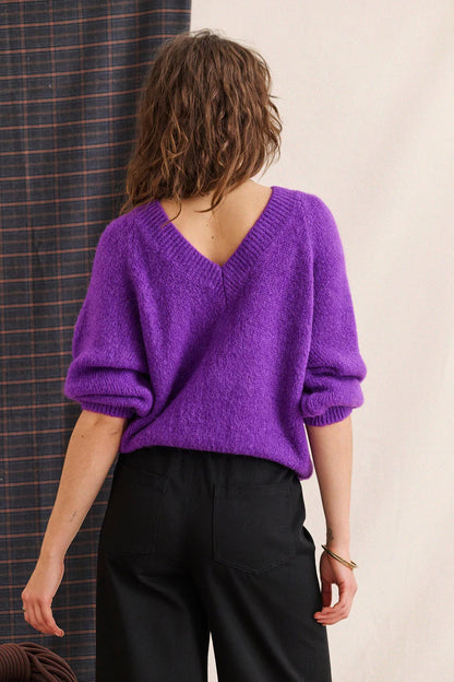 Pull Melodie violet