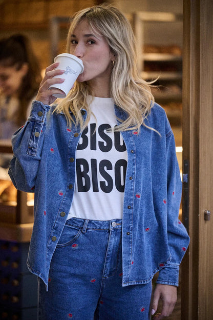 T-shirt Trey Bisou NOIR