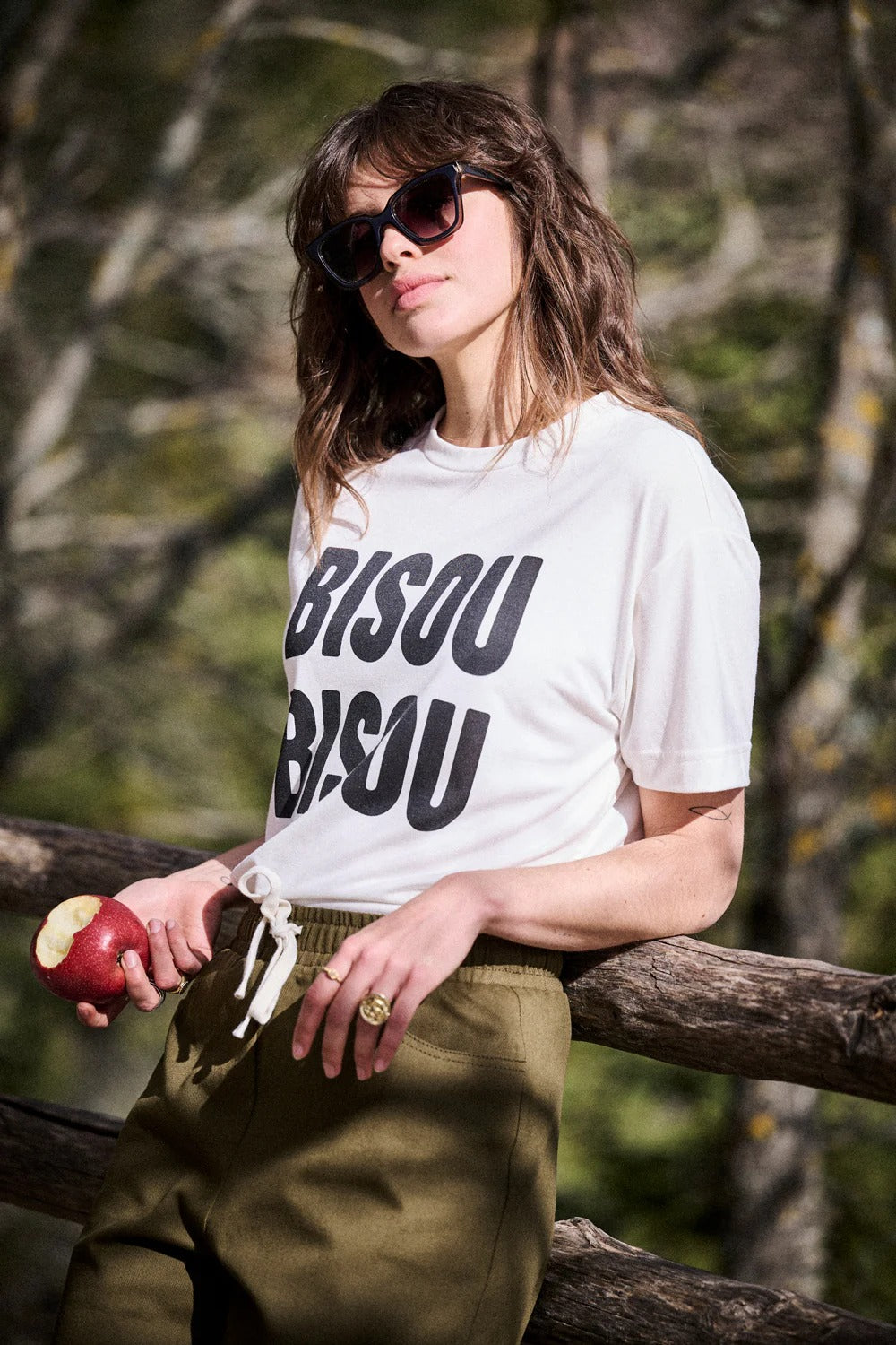 T-shirt Trey Bisou NOIR