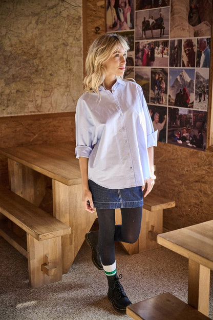 Chemise Cally bleu layette