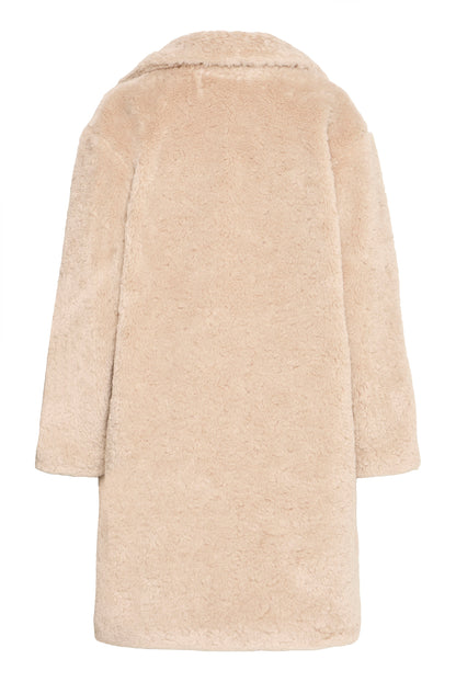 Manteau hizala fausse fourrure