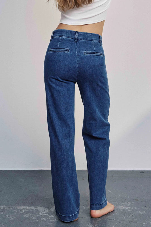 Pantalon Denim Nuamber Long
