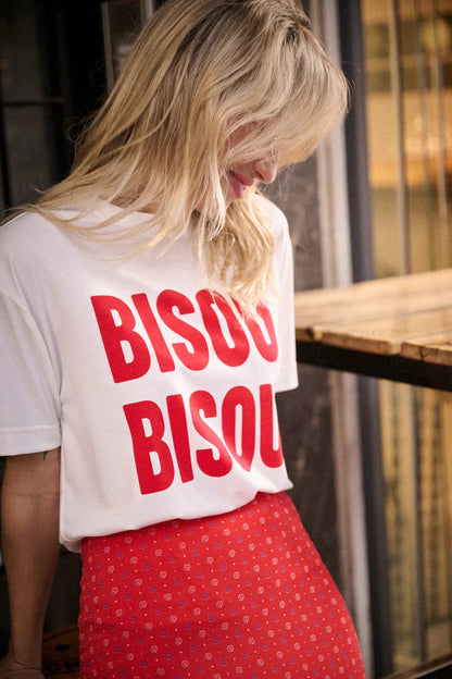 T-shirt Trey Bisou Rouge