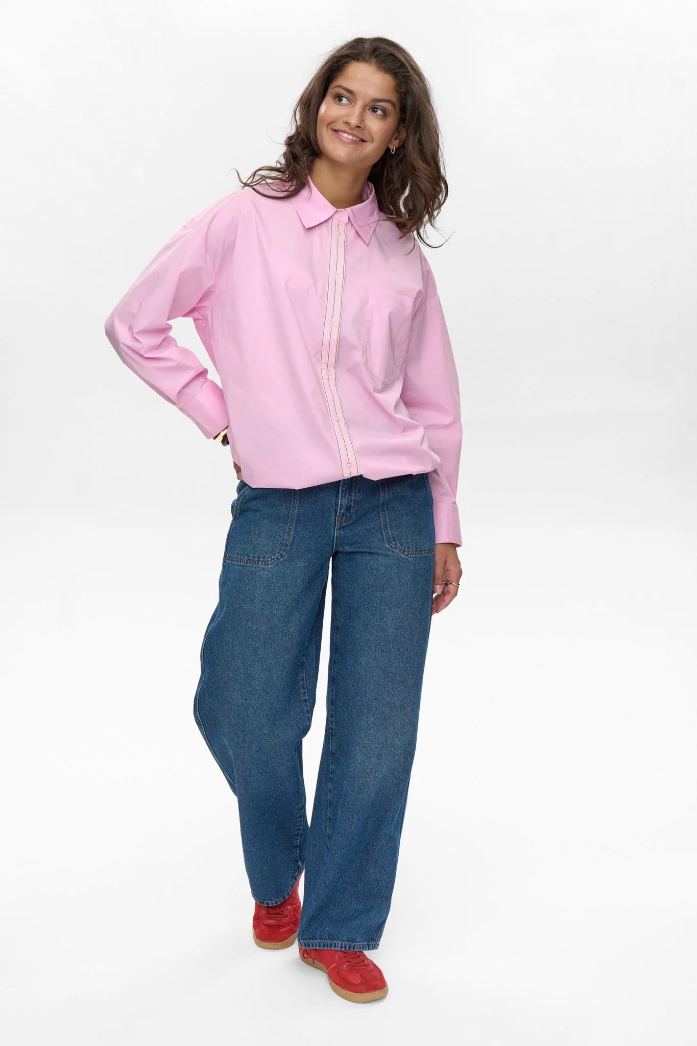 CHEMISIER NUJADEN SOLID - Cherry Blossom