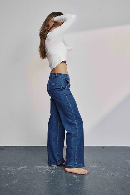 PANTALON DENIM NUAMBER LONG