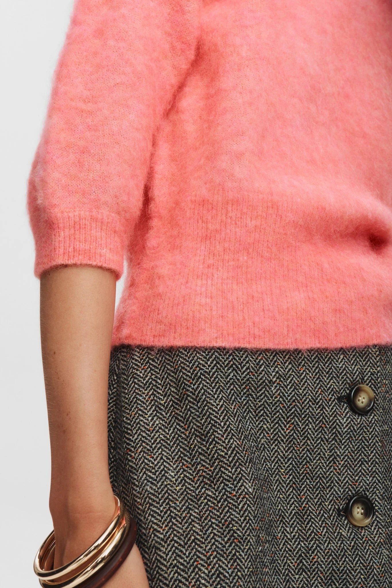 PULL NUSURI BRUSHED- Pink Lemonade