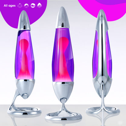 Lampe à lave MATHMOS original  NEO violet / rose