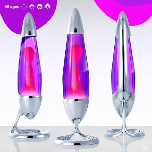 Lampe à lave MATHMOS original  NEO violet / rose