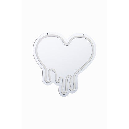 Miroir led mood heart
