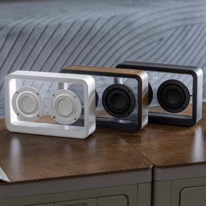 Enceinte MAGE transparent blanc